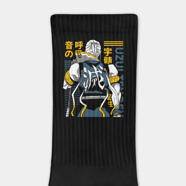 Demon Slayer Tengen Uzui with Dual Blades by Otaku Vibes