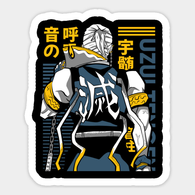 Demon Slayer Tengen Uzui with Dual Blades Magnet by Otaku Vibes