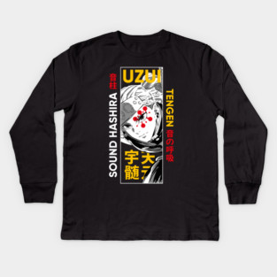 Uzui Sound Hashira - Kimetsu no Yaiba Kids Long Sleeve T-Shirt