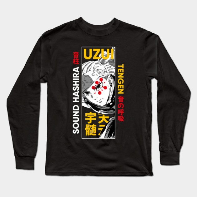 Uzui Sound Hashira - Kimetsu no Yaiba Long Sleeve T-Shirt by Otaku Vibes