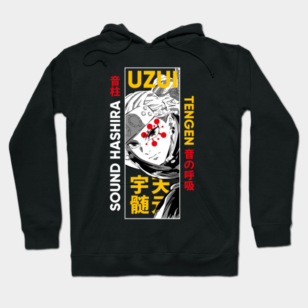 Uzui Sound Hashira - Kimetsu no Yaiba Hoodie by Otaku Vibes