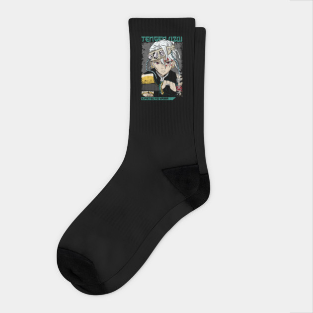 Kimetsu no Yaiba - Uzui Socks by Otaku Vibes