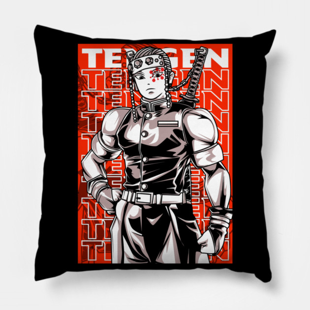 Kimetsu no Yaiba - Tengen Uzui Pillow by Otaku Vibes