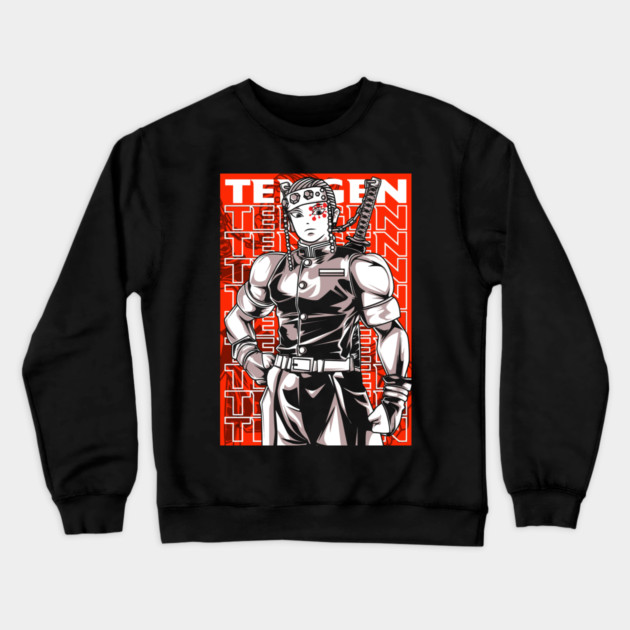 Kimetsu no Yaiba - Tengen Uzui Crewneck Sweatshirt by Otaku Vibes