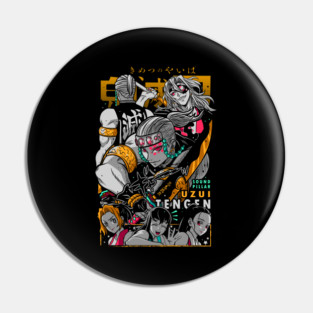 Kimetsu no Yaiba - Uzui Cool Design Pin