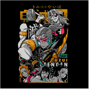 Kimetsu no Yaiba - Uzui Cool Design Posters and Art