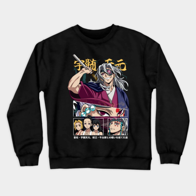 Demon Slayer Tengen Uzui Crewneck Sweatshirt by Otaku Vibes