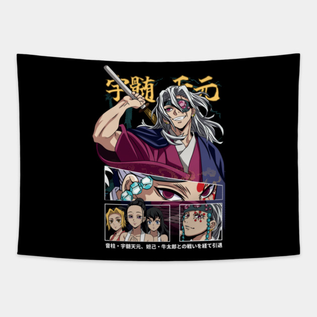 Demon Slayer Tengen Uzui Tapestry by Otaku Vibes