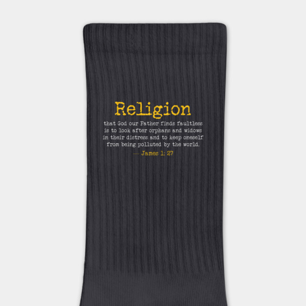Religion That God Finds Faultless by Charles's Store 8