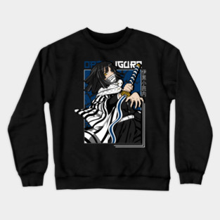 Demon Slayer Obanai Serpent Hashira Art Crewneck Sweatshirt