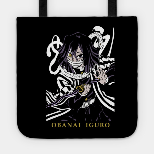 Demon Slayer Obanai Serpent Breathing Tote by Otaku Vibes