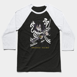 Demon Slayer Obanai Serpent Breathing Baseball T-Shirt