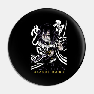 Demon Slayer Obanai Serpent Breathing Pin