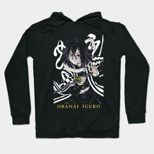 Demon Slayer Obanai Serpent Breathing Hoodie by Otaku Vibes