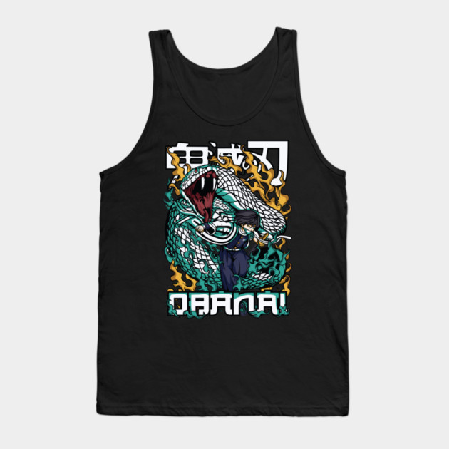 Demon Slayer - Obanai Iguro Tank Top by Otaku Vibes