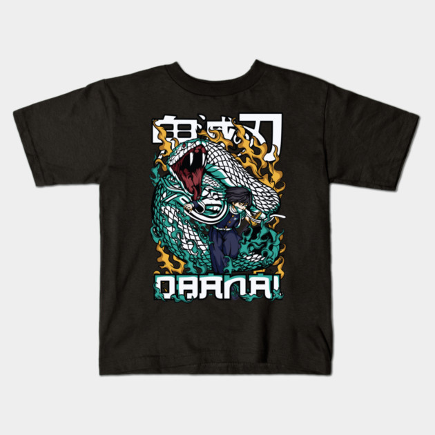 Demon Slayer - Obanai Iguro Kids T-Shirt by Otaku Vibes