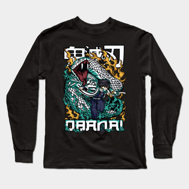 Demon Slayer - Obanai Iguro Long Sleeve T-Shirt by Otaku Vibes