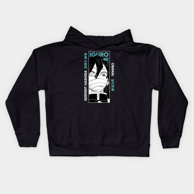 Obanai Iguro - Demon Slayer Kids Hoodie by Otaku Vibes