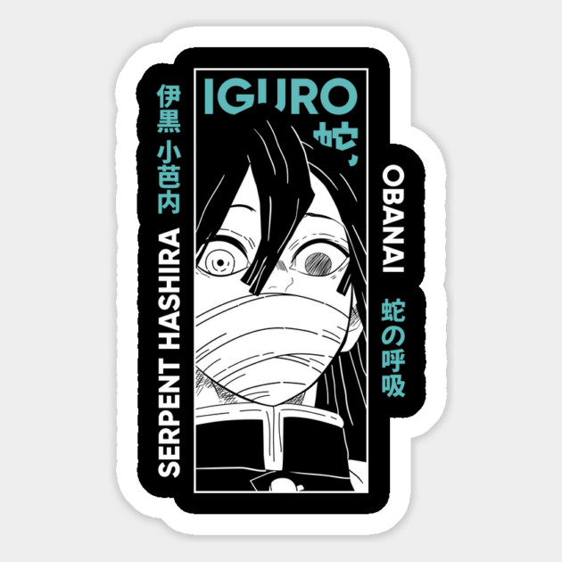 Obanai Iguro - Demon Slayer Magnet by Otaku Vibes