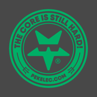The Core Is Still Hard – PEKELEC Official Logo T-Shirt