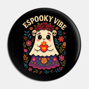 Espooky Vibes Pin