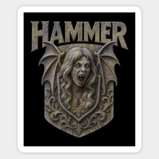 Hammer Horror Sticker