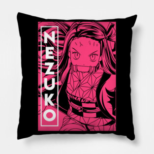 Demon Slayer Nezuko Anime Art Pillow