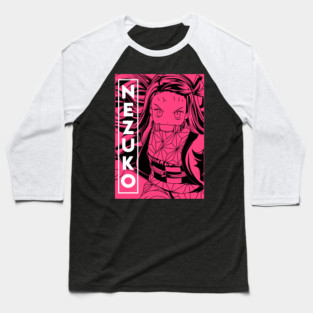 Demon Slayer Nezuko Anime Art Baseball T-Shirt