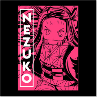 Demon Slayer Nezuko Anime Art Posters and Art