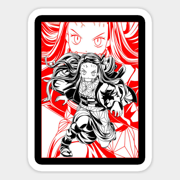 Demon Slayer - Kamado Nezuko Cool Design Magnet by Otaku Vibes