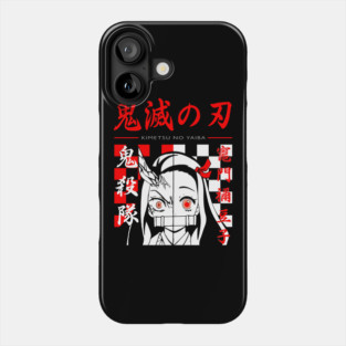 Kimetsu no Yaiba - Nezuko Half Half Phone Case