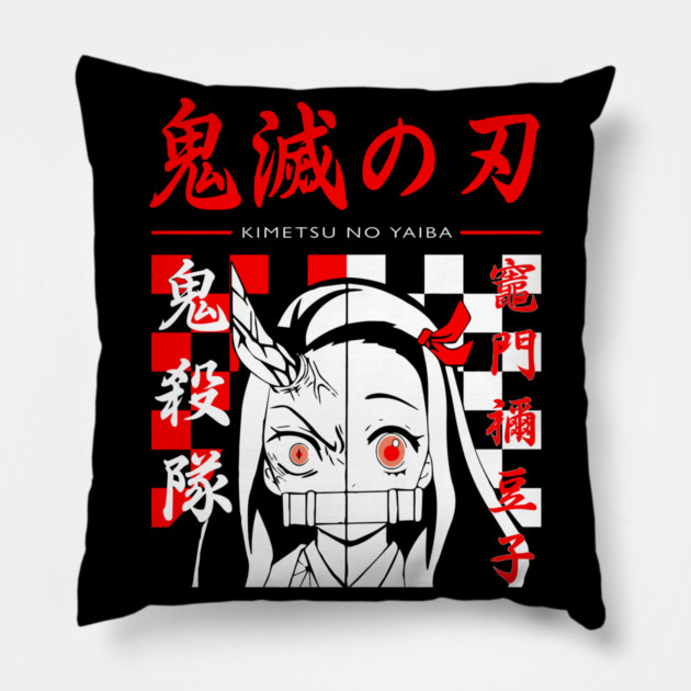 Kimetsu no Yaiba - Nezuko Half Half Pillow by Otaku Vibes