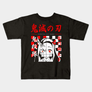 Kimetsu no Yaiba - Nezuko Half Half Kids T-Shirt