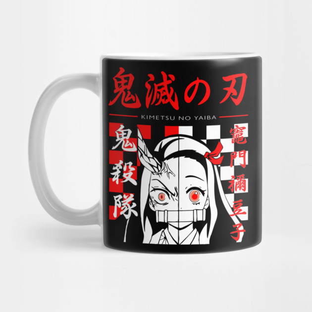 Kimetsu no Yaiba - Nezuko Half Half by Otaku Vibes