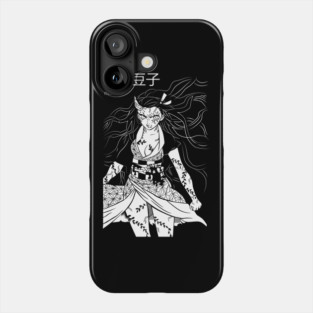 Kimetsu no Yaiba - Nezuko Black and White Phone Case