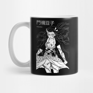 Kimetsu no Yaiba - Nezuko Black and White Mug