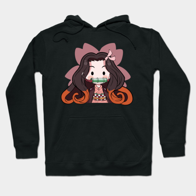 Chibi Nezuko - Kimetsu no Yaiba Hoodie by Otaku Vibes