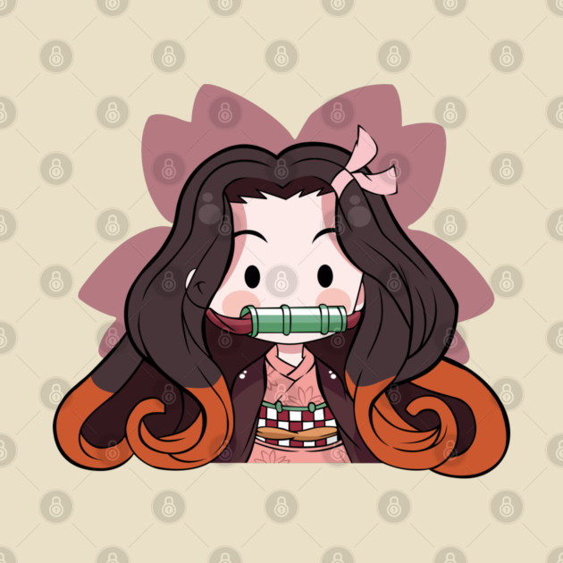 Chibi Nezuko - Kimetsu no Yaiba by Otaku Vibes