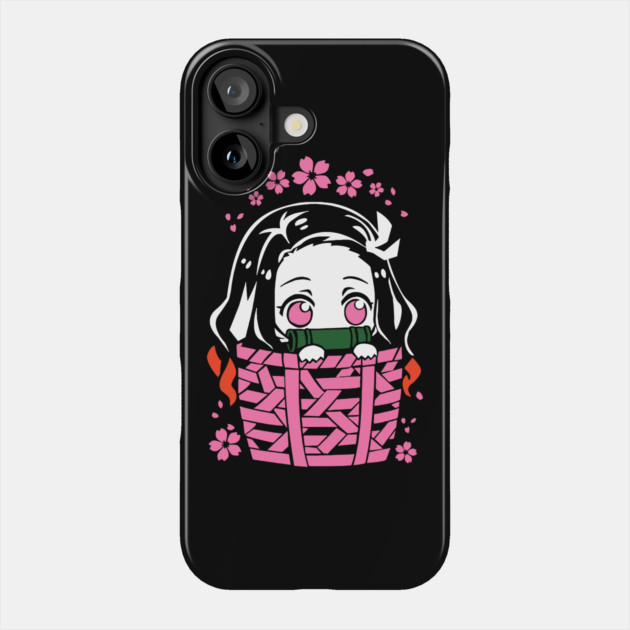 Cute Nezuko - Kimetsu no Yaiba Phone Case by Otaku Vibes