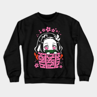 Cute Nezuko - Kimetsu no Yaiba Crewneck Sweatshirt