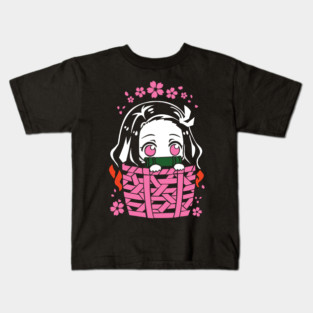 Cute Nezuko - Kimetsu no Yaiba Kids T-Shirt
