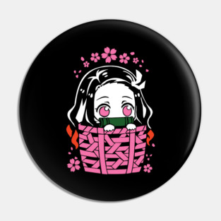 Cute Nezuko - Kimetsu no Yaiba Pin
