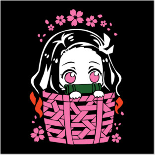 Cute Nezuko - Kimetsu no Yaiba Posters and Art
