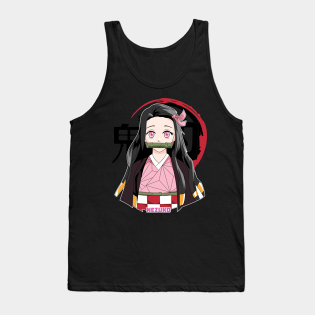 Kimetsu no Yaiba - Cute Nezuko Tank Top by Otaku Vibes