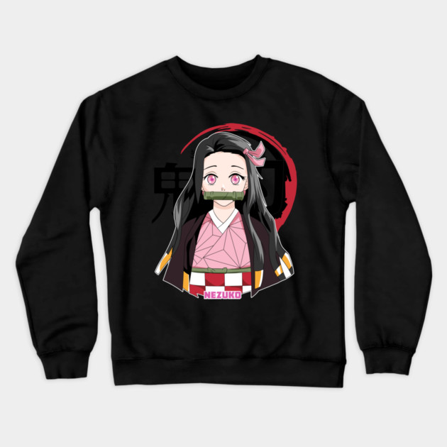 Kimetsu no Yaiba - Cute Nezuko Crewneck Sweatshirt by Otaku Vibes