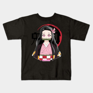 Kimetsu no Yaiba - Cute Nezuko Kids T-Shirt