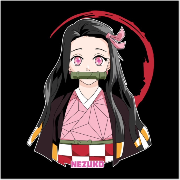 Kimetsu no Yaiba - Cute Nezuko Wall Art by Otaku Vibes
