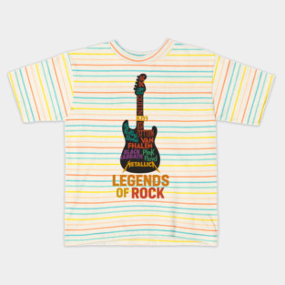 Legends of Rock retro gift Kids T-Shirt