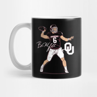 Baker Mayfield College Superstar Pose Mug