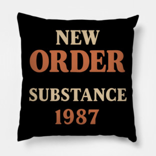 New Order Substance Pillow